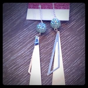 Mirror earrings